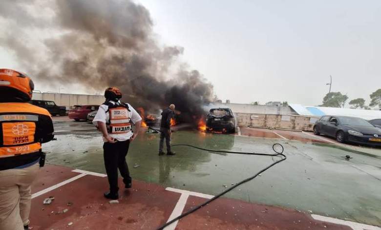 One lightly wounded after Iranian missile barrage targets northern Israel One lightly wounded after Iranian missile barrage targets northern Israel