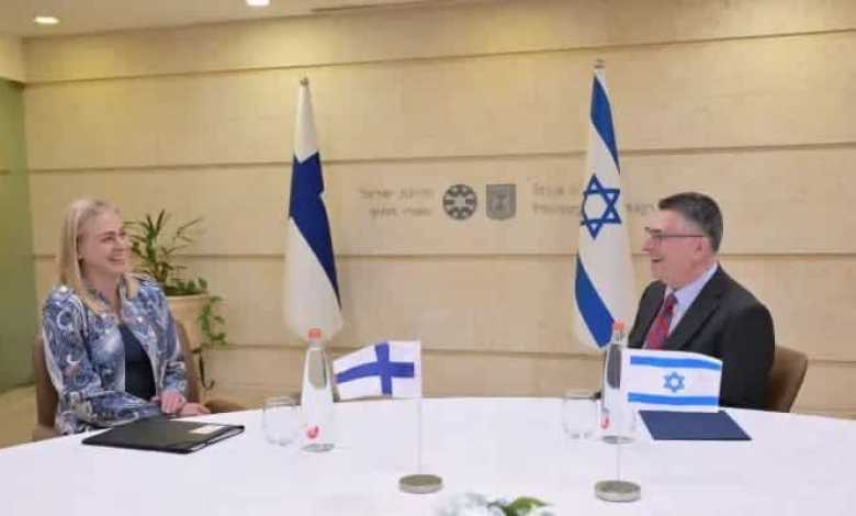 Finnish FM visits Jerusalem for first time since 2016, discusses regional issues with FM Sa’ar Finnish FM visits Jerusalem for first time since 2016, discusses regional issues with FM Sa’ar