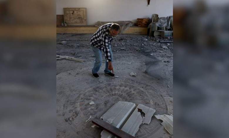 Hezbollah rocket hits Byzantine-era church in Nahariya, damages protective infrastructure Hezbollah rocket hits Byzantine-era church in Nahariya, damages protective infrastructure