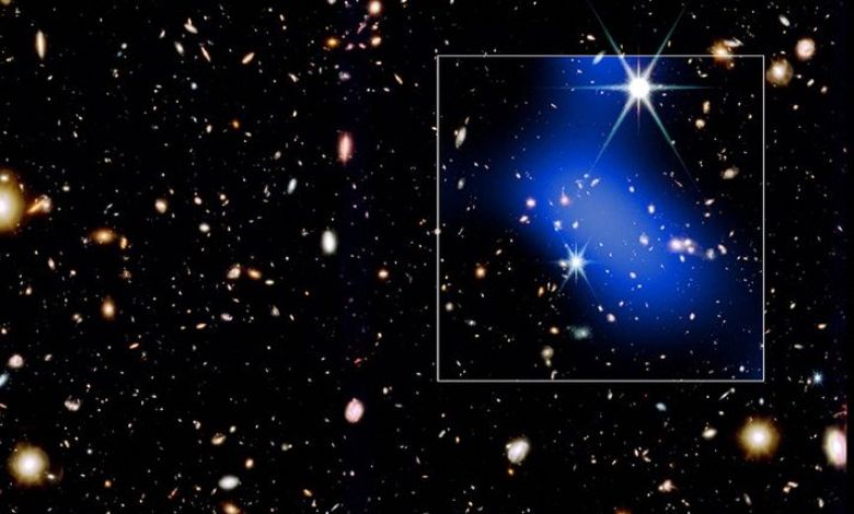 Galaxy cluster observed forming surprisingly early in universe’s history Galaxy cluster observed forming surprisingly early in universe’s history