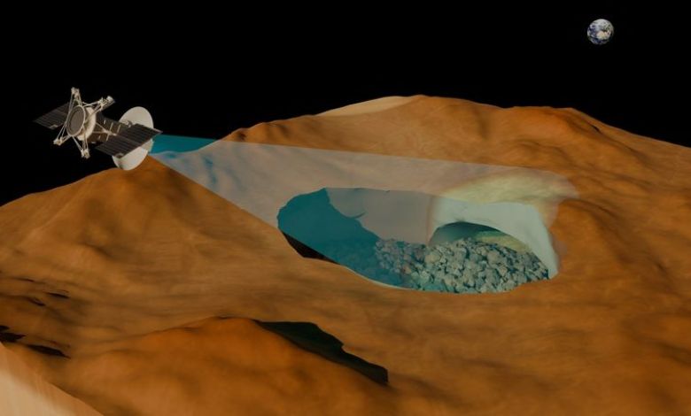 Radar data reveals cavernous underground lava tube on Venus Radar data reveals cavernous underground lava tube on Venus