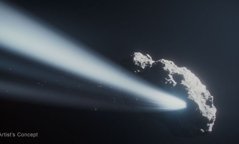 Hubble Space Telescope watches doomed comet reverse its spin Hubble Space Telescope watches doomed comet reverse its spin
