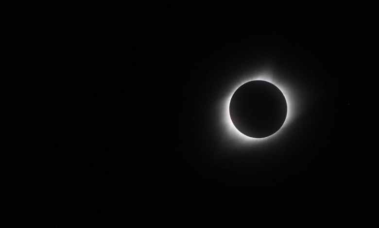 Seeing an eclipse from Earth is awe-inspiring – for astronauts seeing one from space, the scene was even more grand Seeing an eclipse from Earth is awe-inspiring – for astronauts seeing one from space, the scene was even more grand
