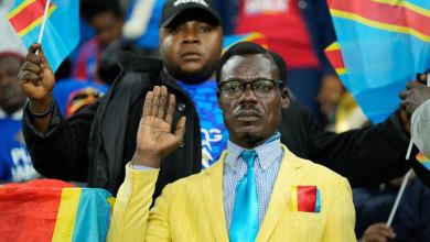 Congo’s famous living statue fan to miss World Cup play-off against Jamaica due to visa issues Congo’s famous living statue fan to miss World Cup play-off against Jamaica due to visa issues