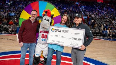 Mich. woman wins M lottery back home after visiting Las Vegas Mich. woman wins M lottery back home after visiting Las Vegas