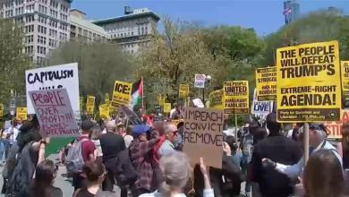 At least 5 arrested at protests for NYC’s May Day At least 5 arrested at protests for NYC’s May Day