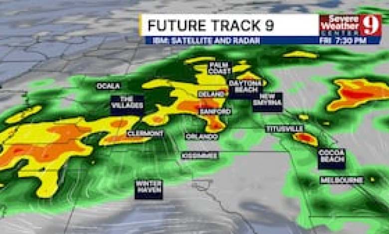 Much-needed rain headed to Central Florida Much-needed rain headed to Central Florida