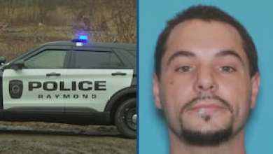 Raymond, NH, man says neighbor shot at him, police before taking off in woods Raymond, NH, man says neighbor shot at him, police before taking off in woods