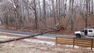 Ice across north Georgia; nearly 80K without power Ice across north Georgia; nearly 80K without power