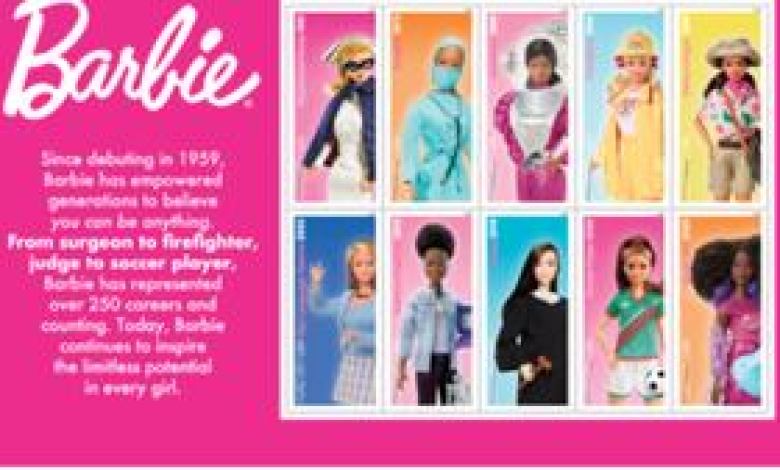 Barbie to be featured in new USPS stamp collection celebrating iconic careers Barbie to be featured in new USPS stamp collection celebrating iconic careers