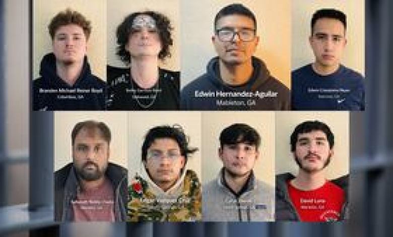 8 charged in Sandy Springs human trafficking sting operation 8 charged in Sandy Springs human trafficking sting operation