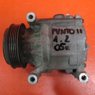 FIAT PUNTO 2 II 188 LIFT 1.2 188A4000 SPRĘŻARKA KOMPRESOR 51747318 SCSB06 51747318 SCSB06 5A7875200 PUNTO II LIFT 2005 ROK FIAT PUNTO 2 II 188 LIFT 1.2 188A4000 SPRĘŻARKA KOMPRESOR 51747318 SCSB06 51747318 SCSB06 5A7875200 PUNTO II LIFT 2005 ROK