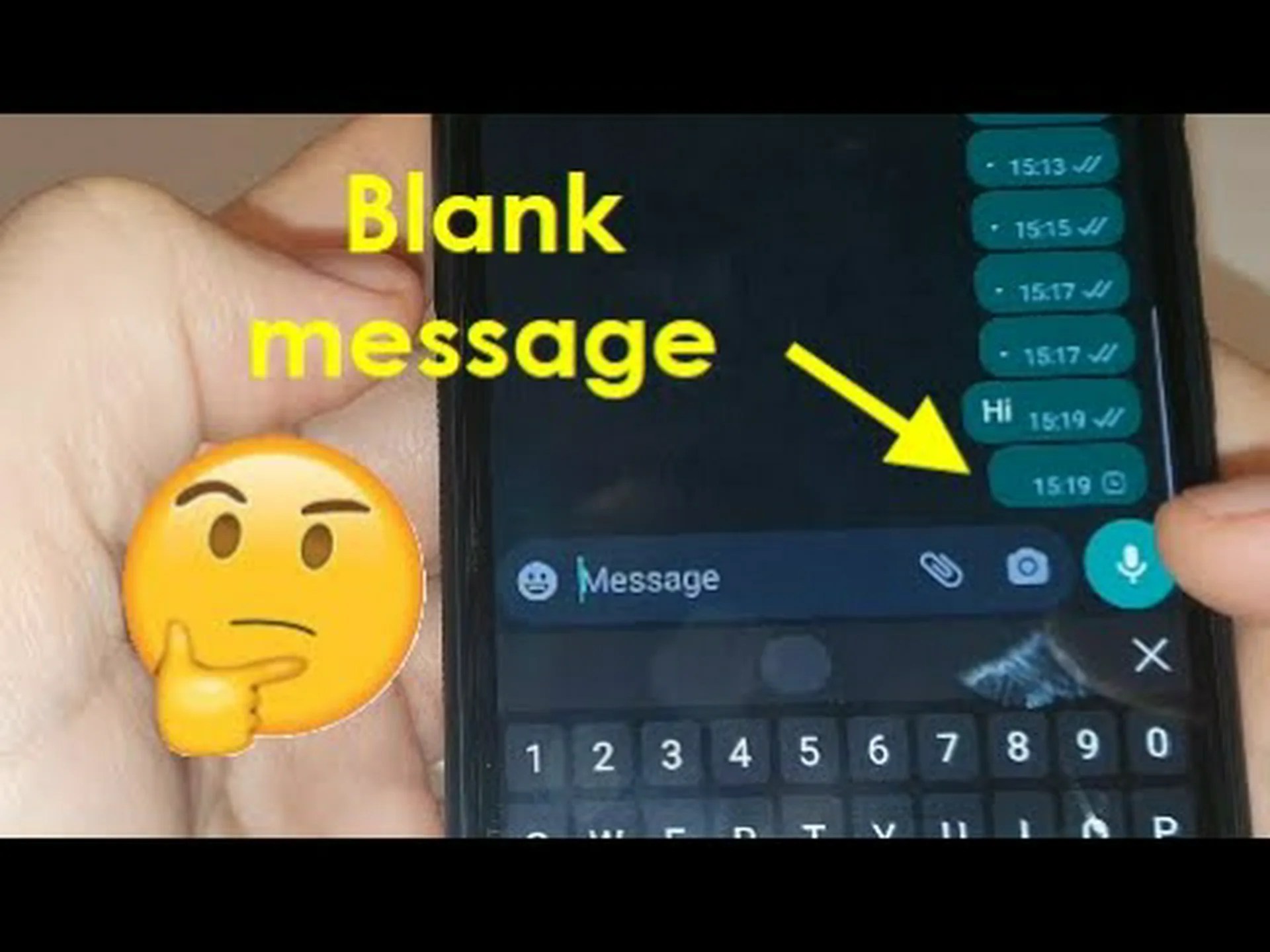 Infinite text whatsapp copy Infinite text whatsapp copy