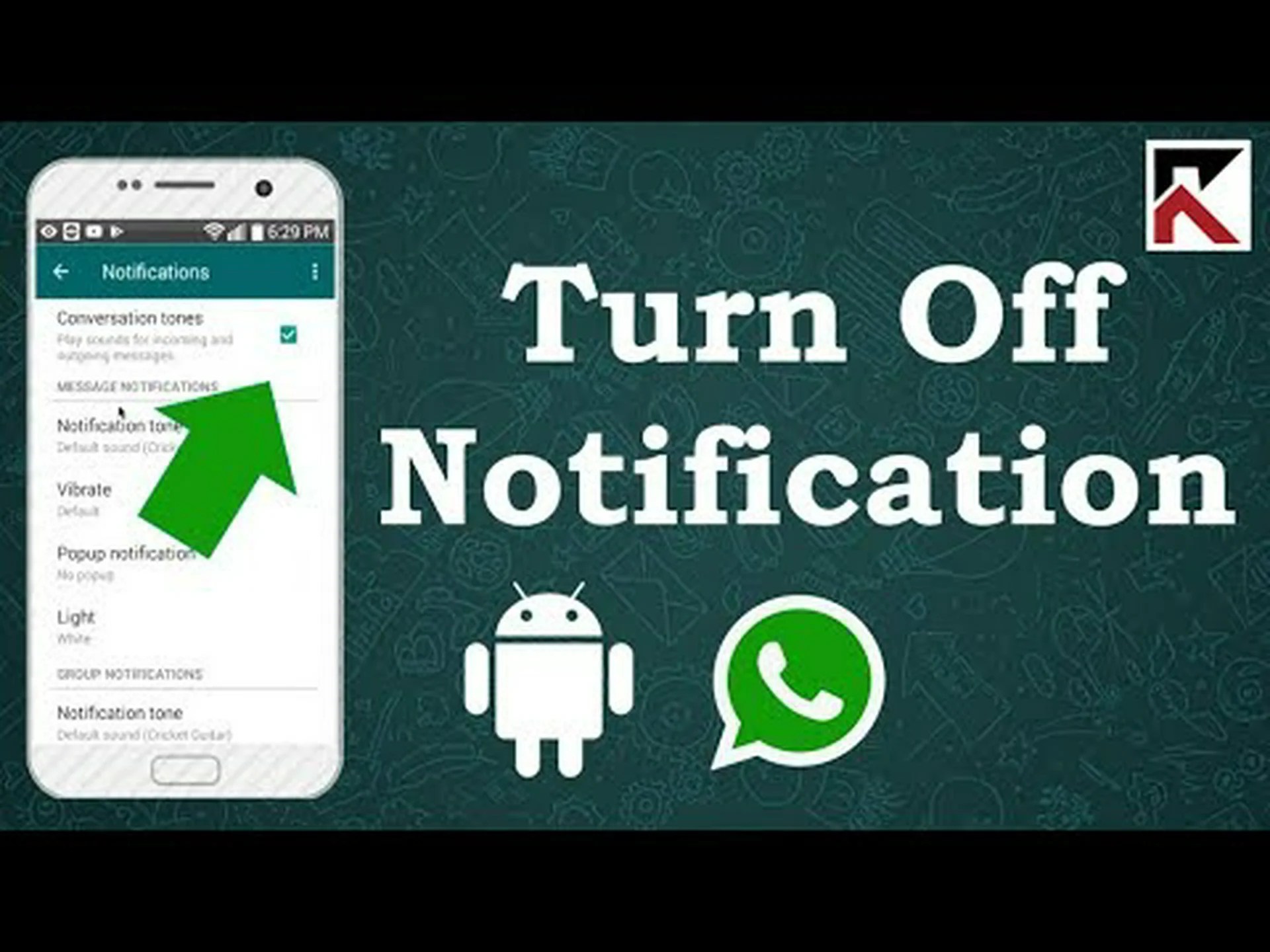 How to remove WhatsApp notifications How to remove WhatsApp notifications