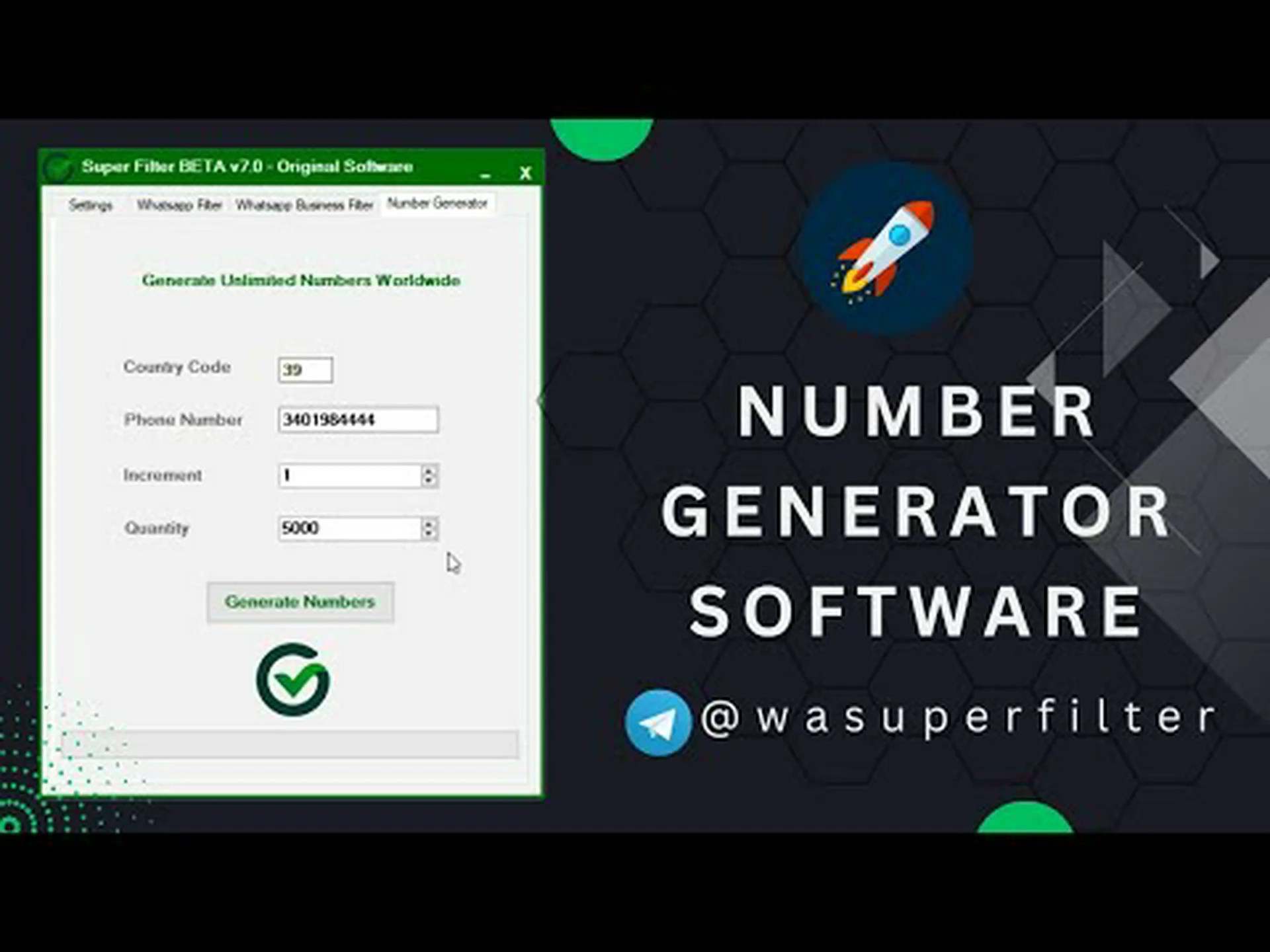 Number generator for whatsapp Number generator for whatsapp