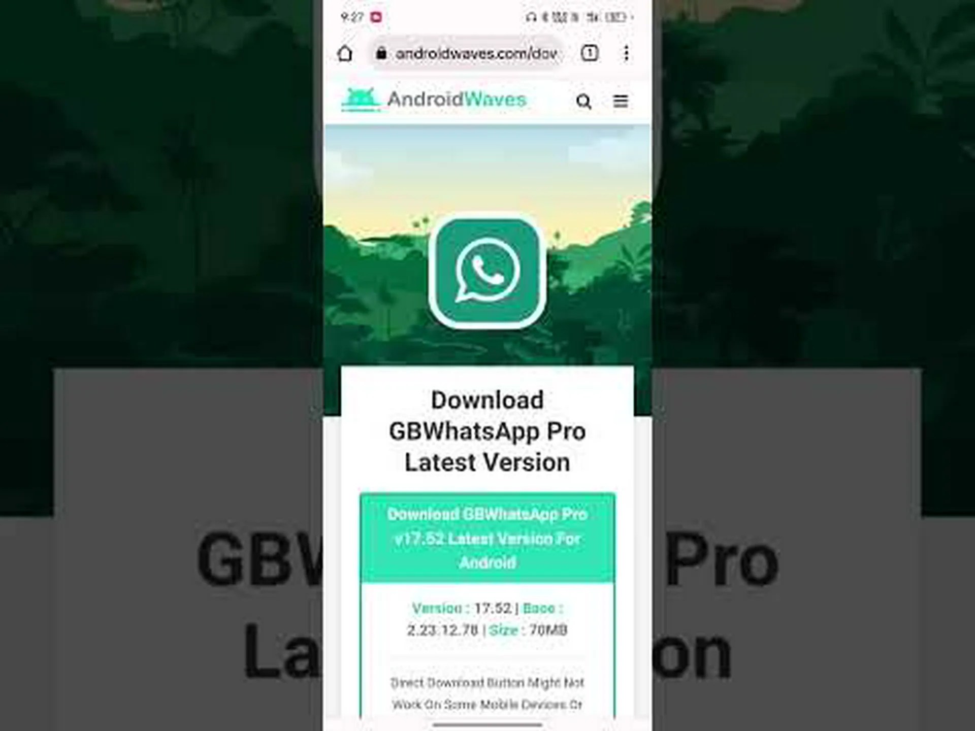 Whatsapp gb pro 17.52 Whatsapp gb pro 17.52