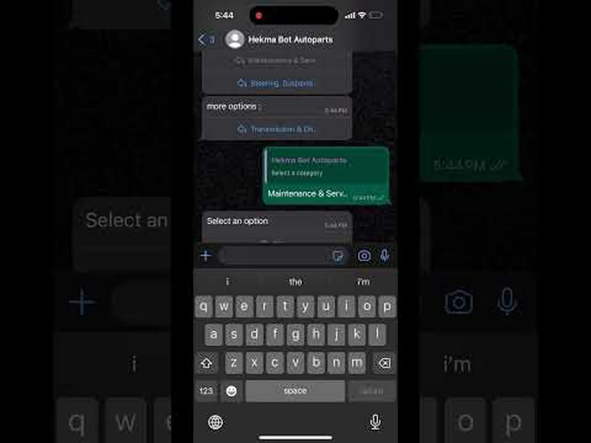 Whatsapp auto parts command Whatsapp auto parts command