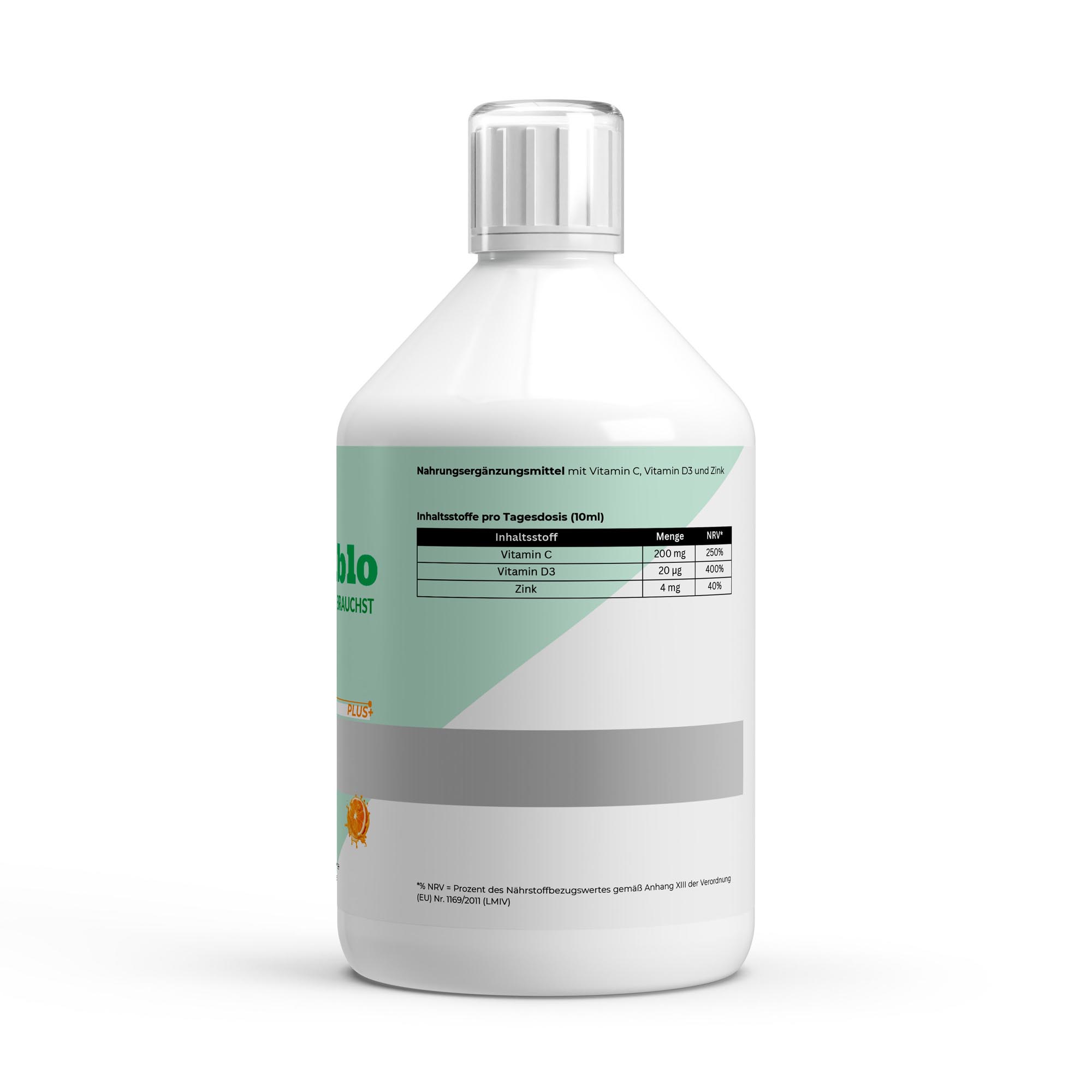 Vita Shield PLUS+ Shots – Fresh Orange – 500ml