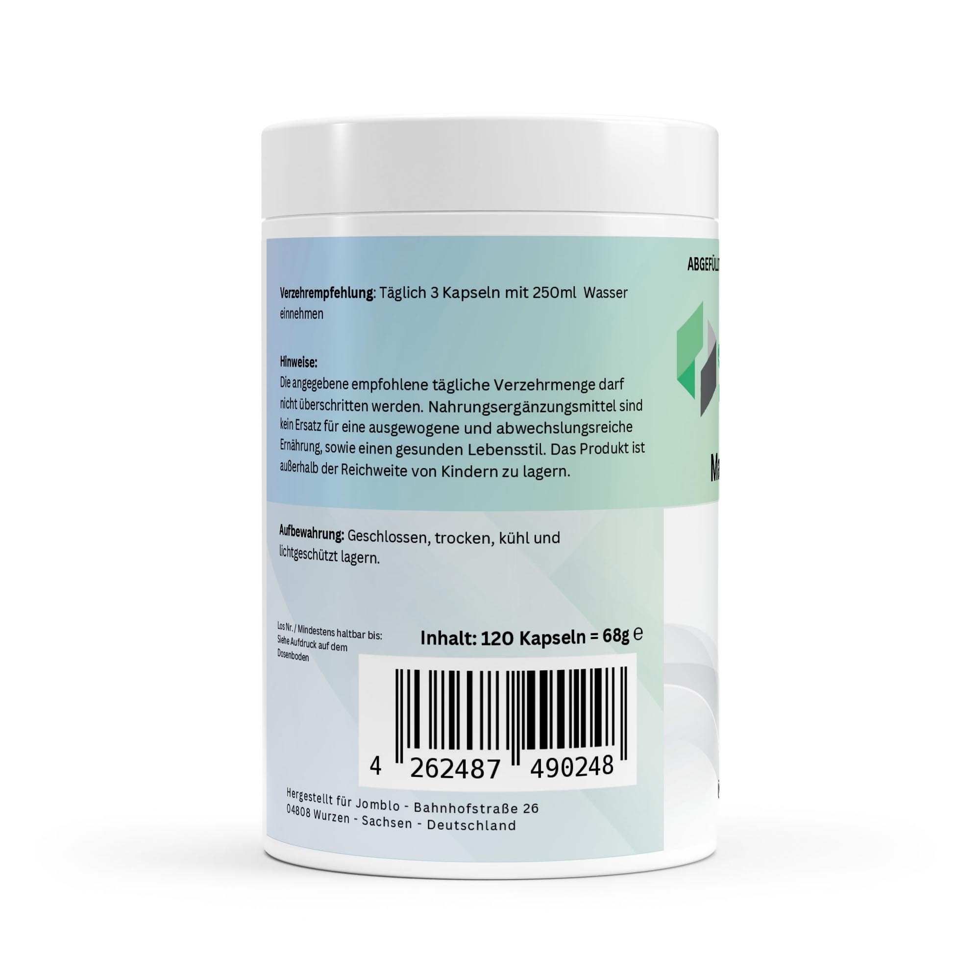 Hochwertiges Kollagen Hydrolysat aus Fisch (120 Kapseln)