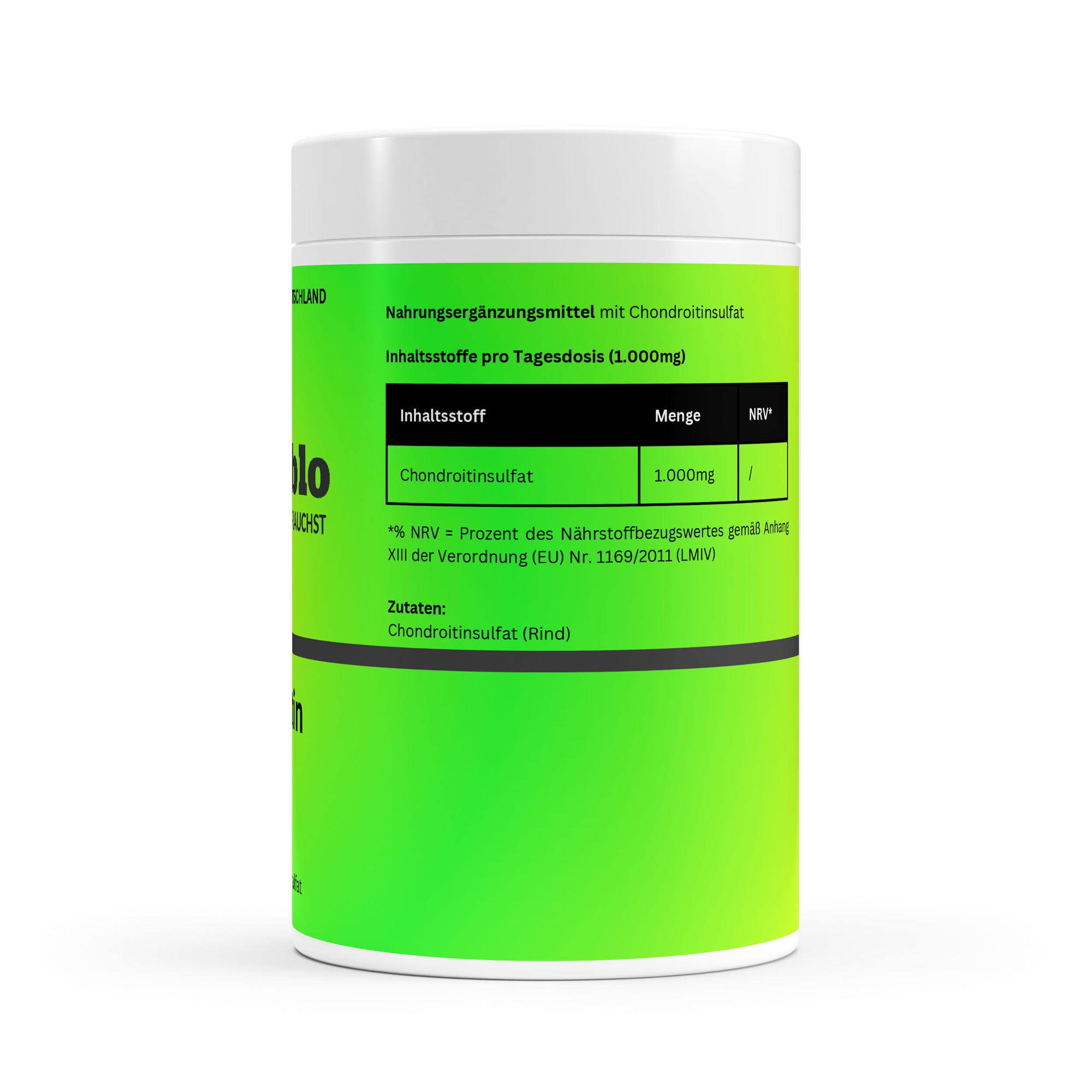 Chondroitin Pulver – 100g – Nahrungsergänzungsmittel