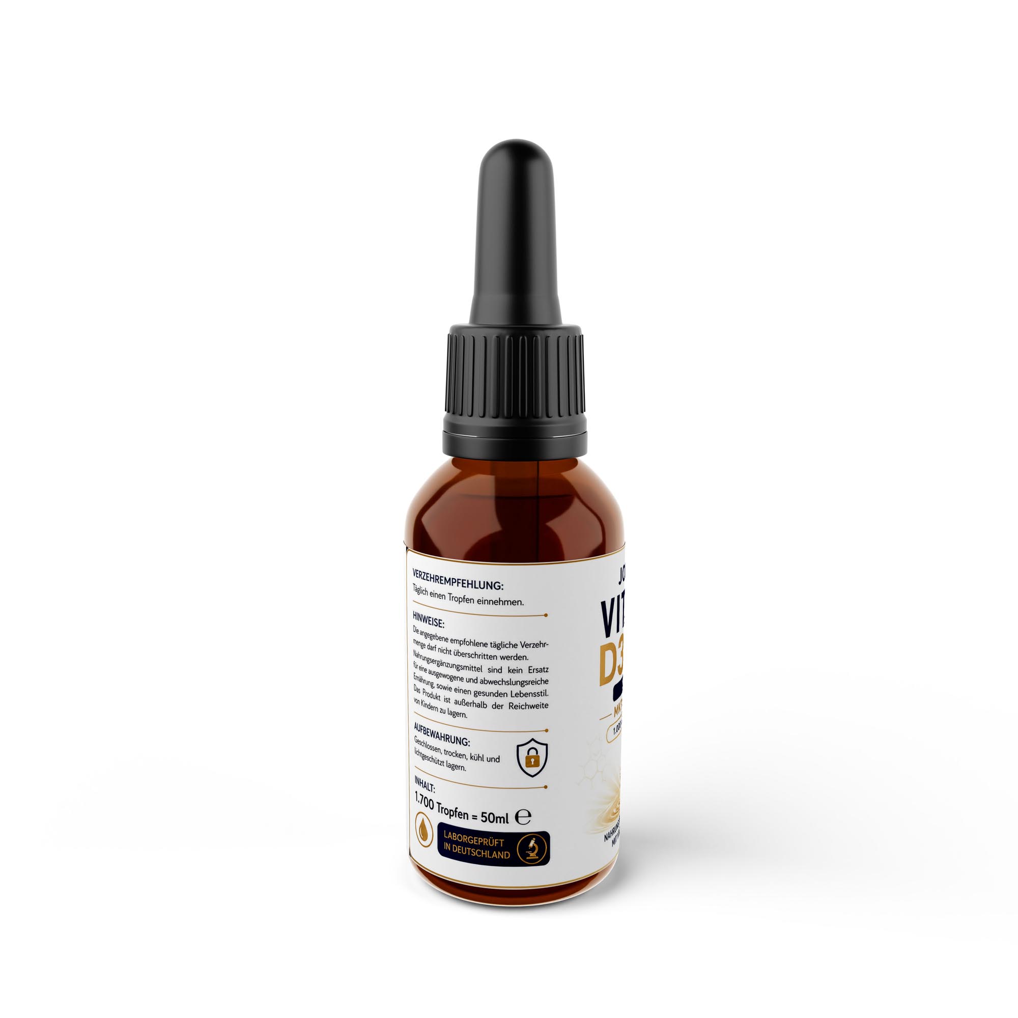 Vitamin D3 + K2 – 1.700 Tropfen (1.000 I.E.)