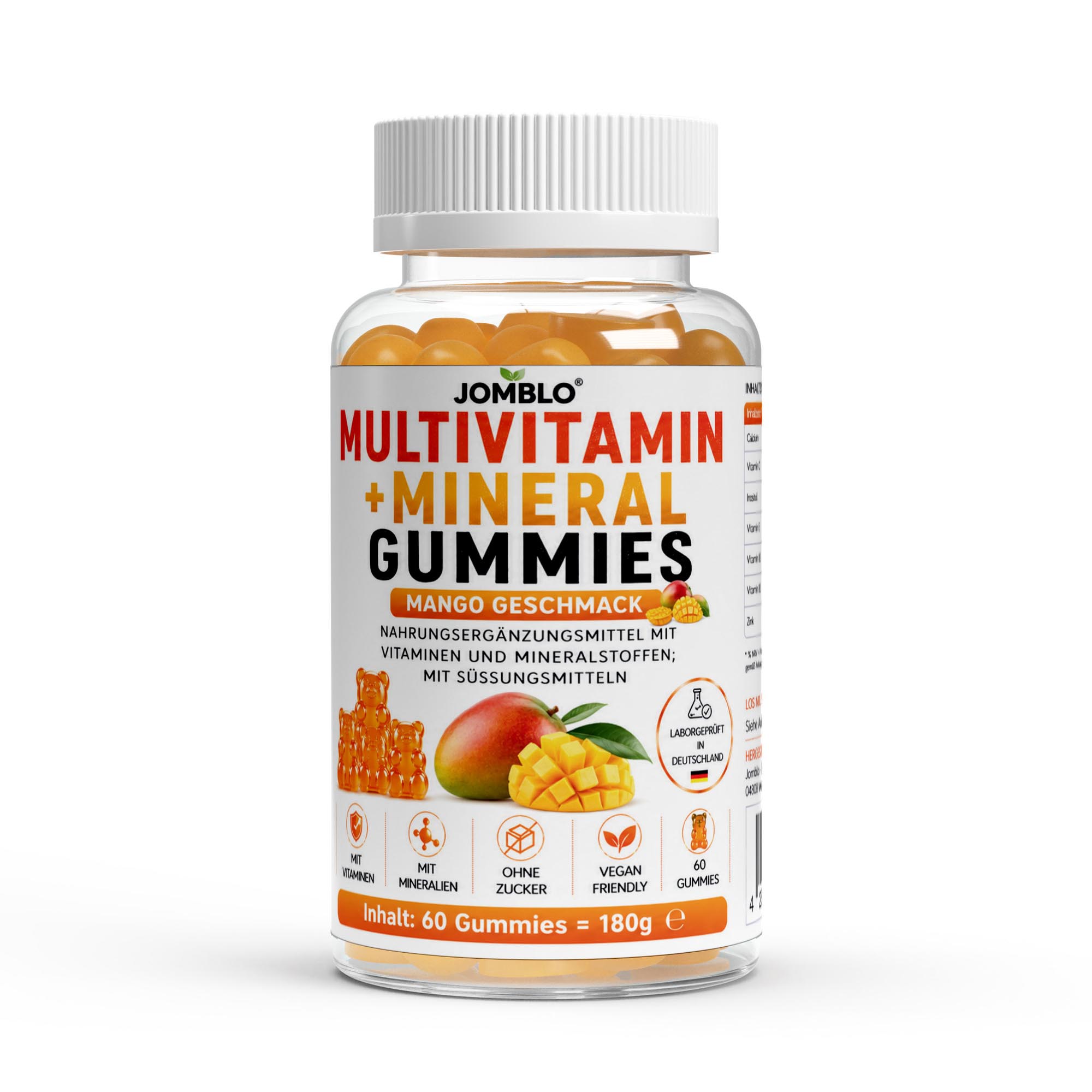 Multivitamin + Mineral Gummies – 60 Stk.