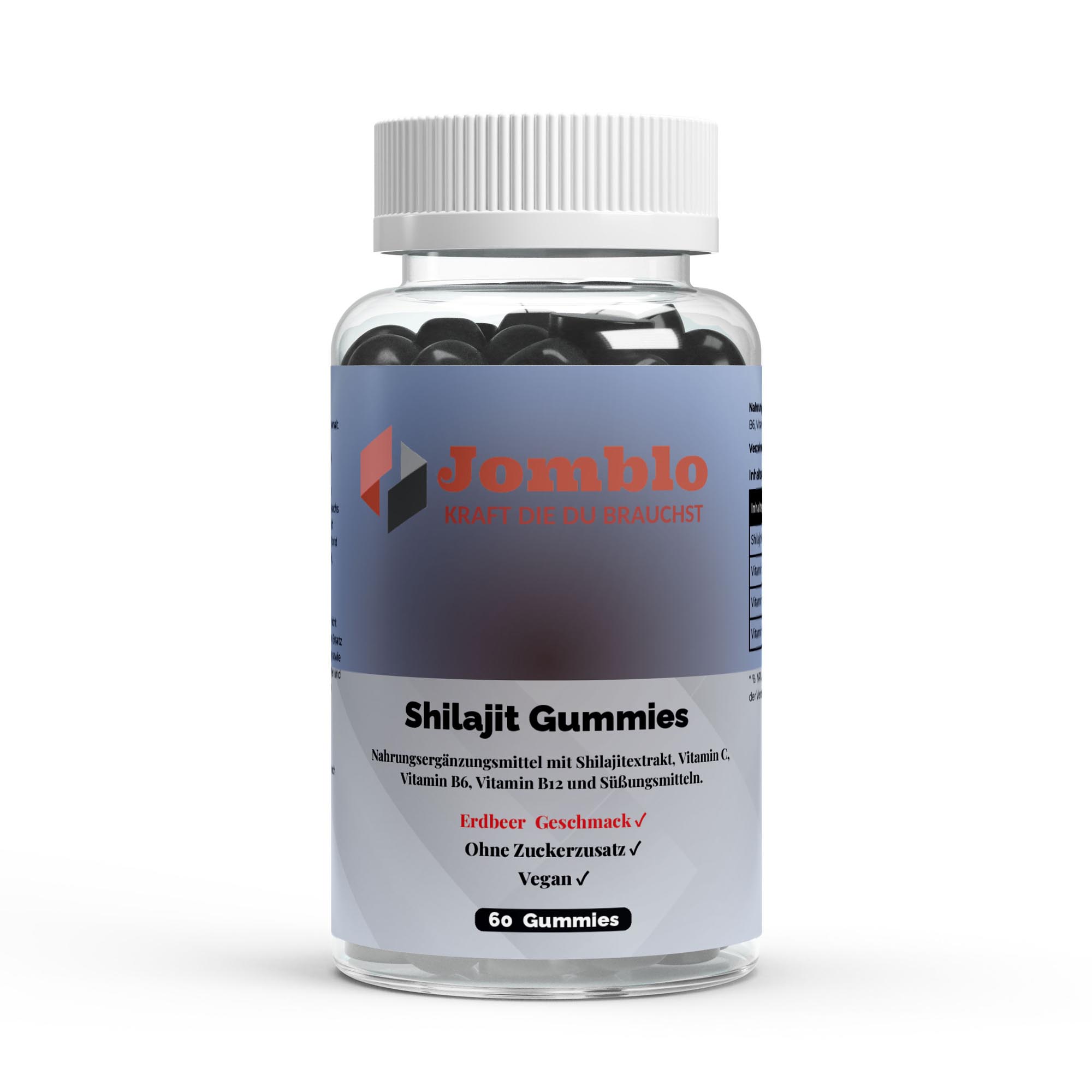 Shilajit Gummies + Vitamin C,B6, B12 – 60 Stk.