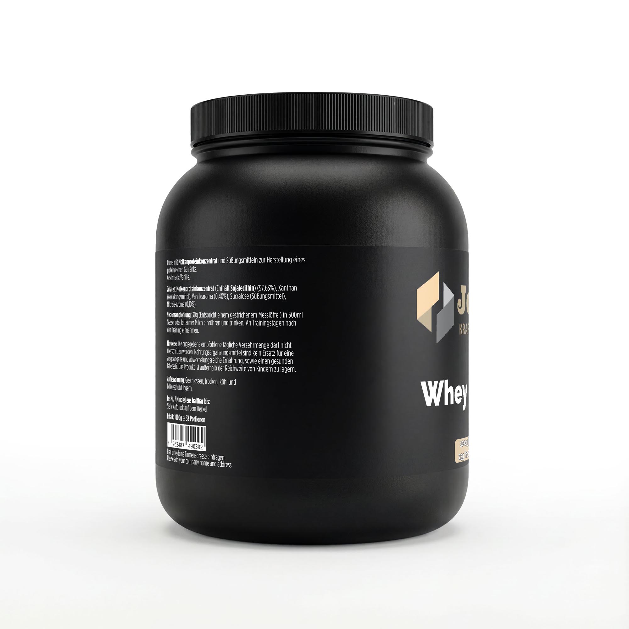 Premium Whey Protein Vanille – 1.000g