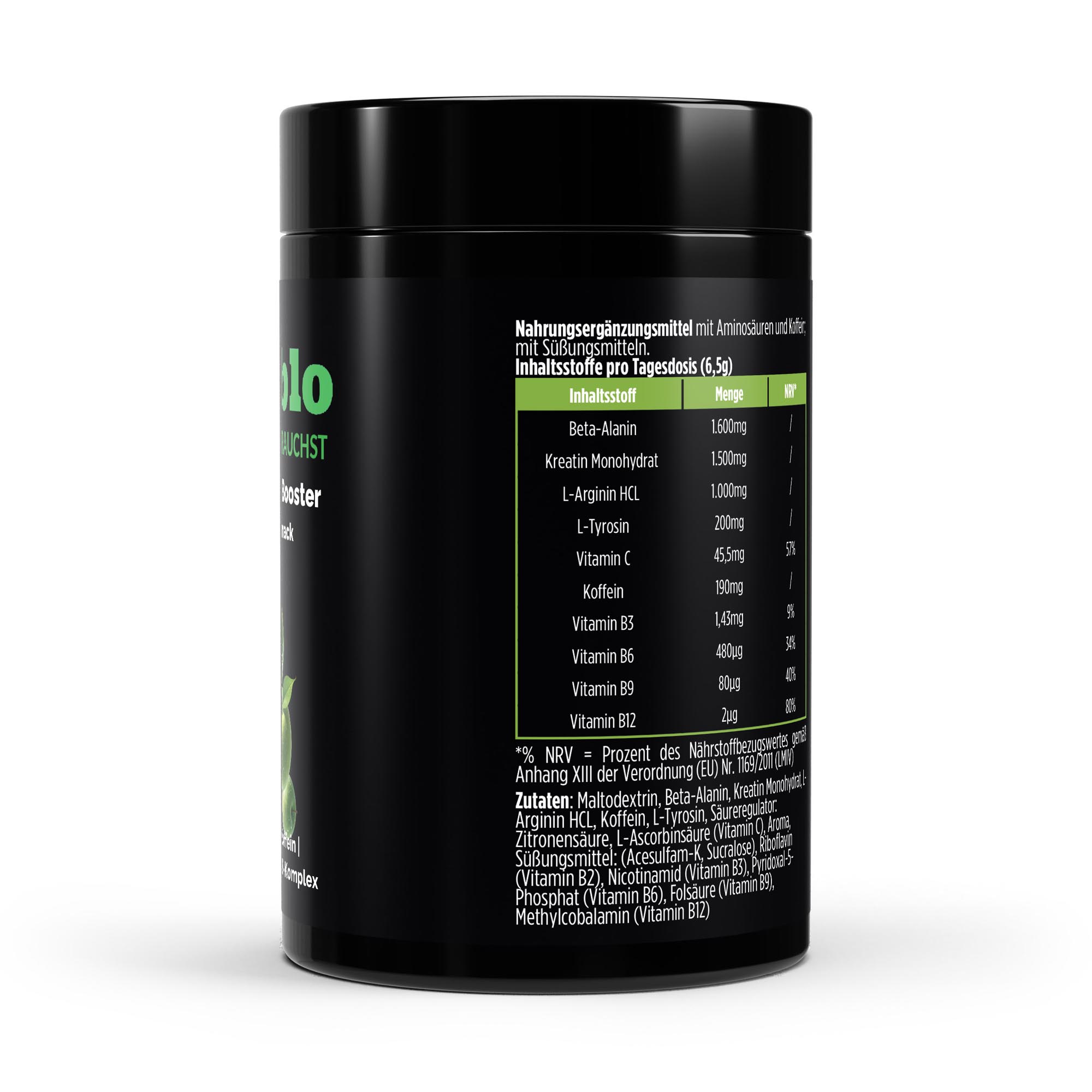 Pre-Workout Booster Apfel – 520g