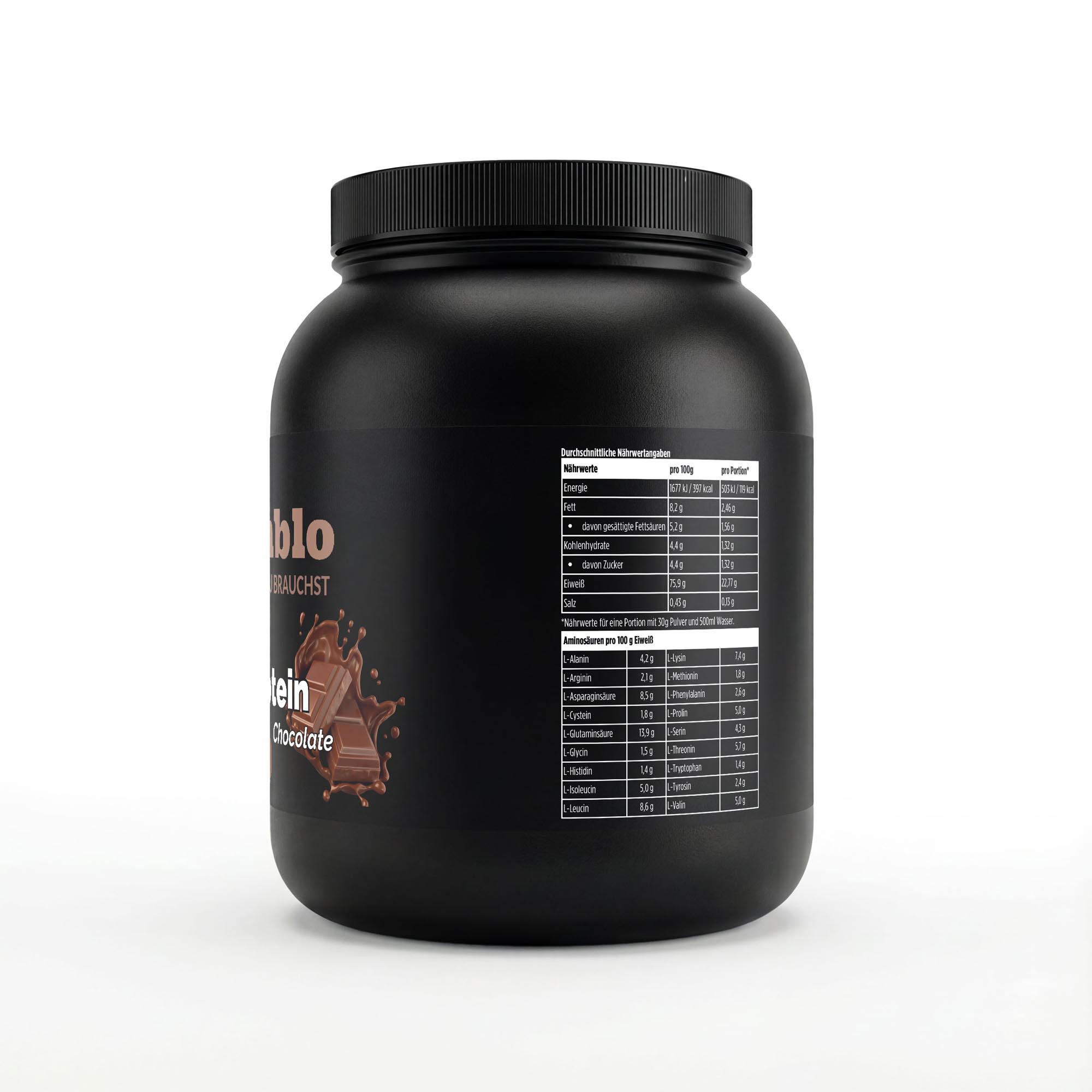Premium Whey Protein Schokolade – 1.000g