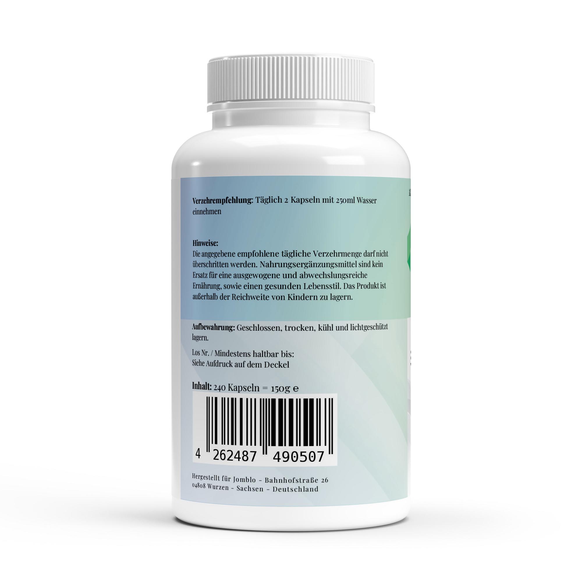 Ägyptisches Schwarzkümmelöl – 240 vegane Softgels