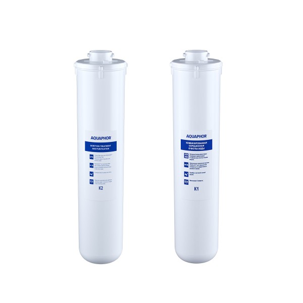 AQUAPHOR Set K1, K2 für Umkehrosmose DWM 101, 101S, 102S, 202S