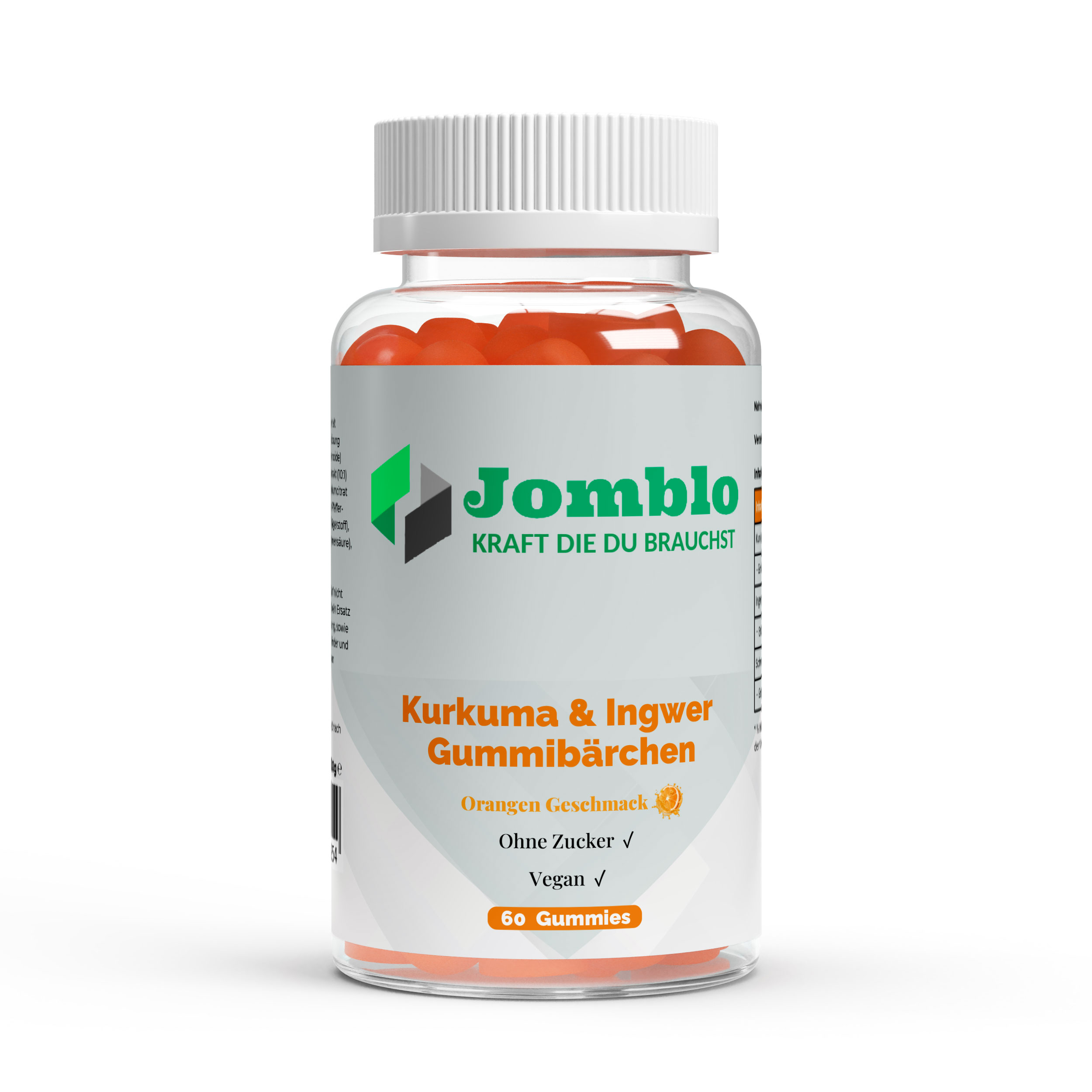 Kurkuma & Ingwer Gummies – 60 Stück