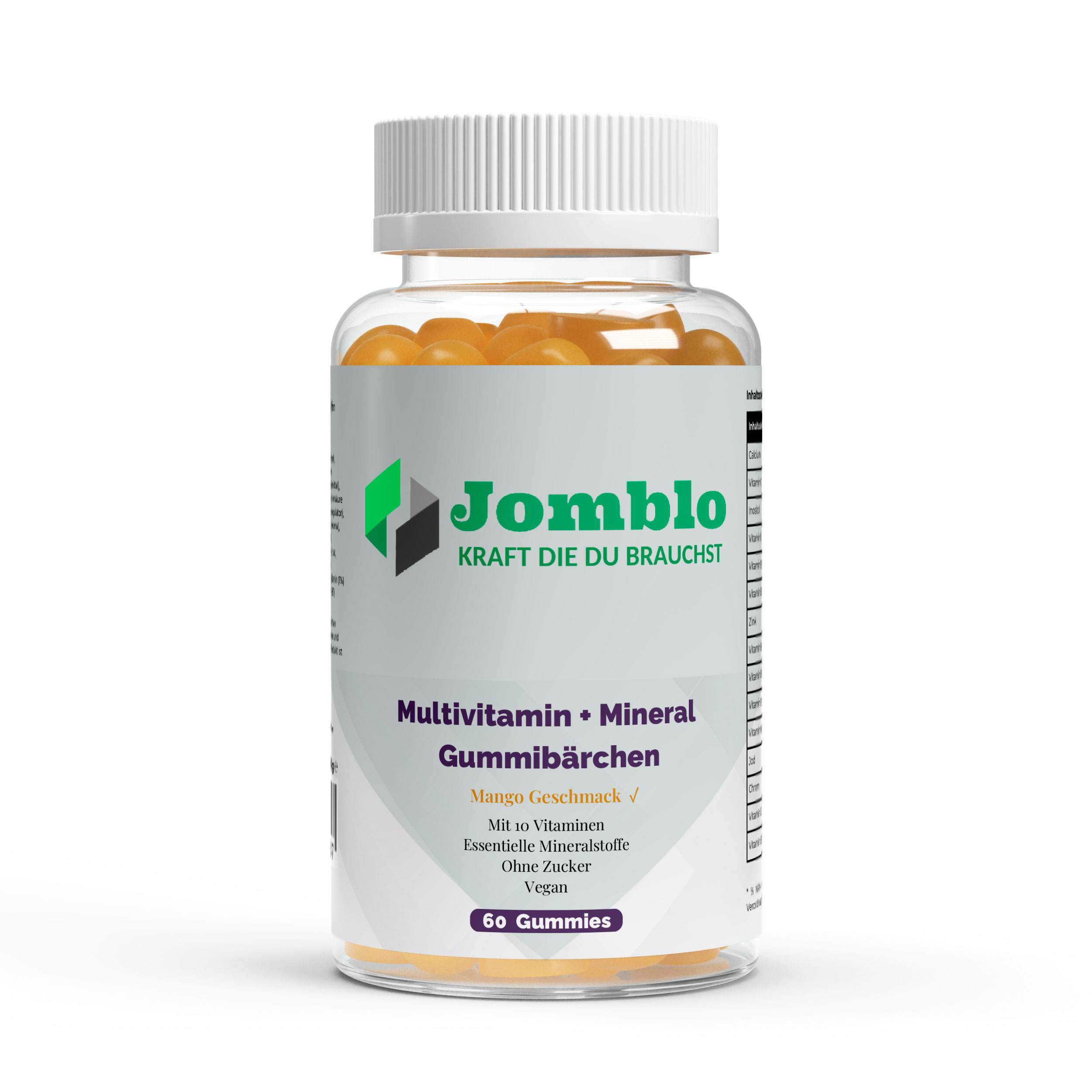 Multivitamin Gummies – 60 Stück – Nahrungsergänzungsmittel