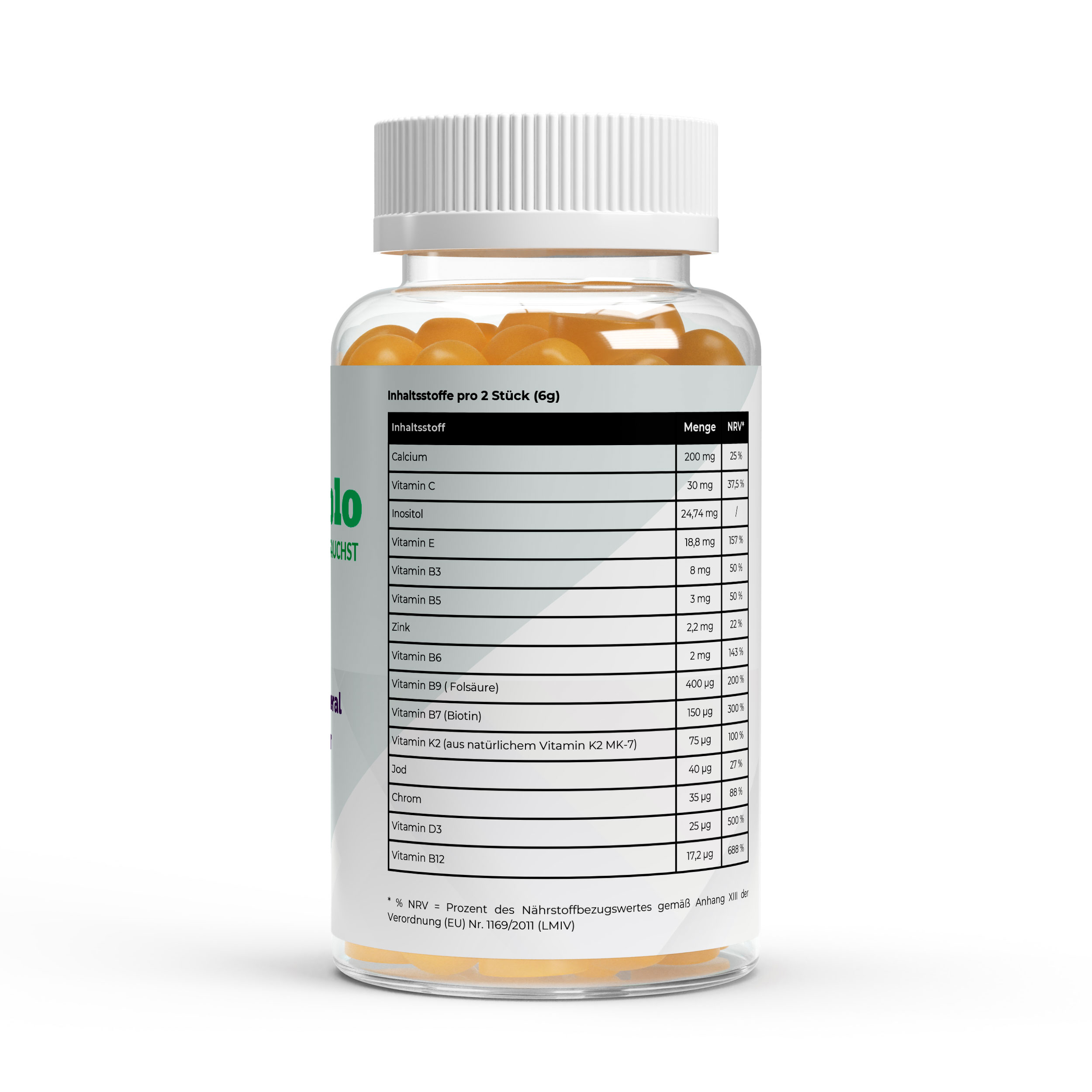 Multivitamin Gummies – 60 Stück – Nahrungsergänzungsmittel