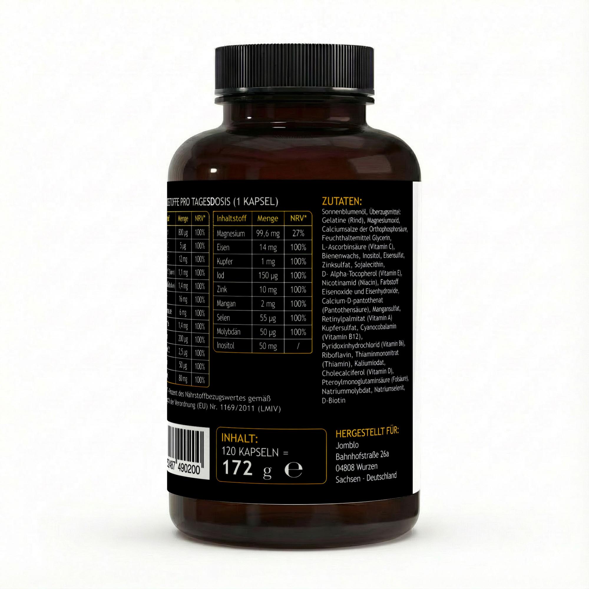 Multivitamin und Mineral Komplex – 120 Softgels