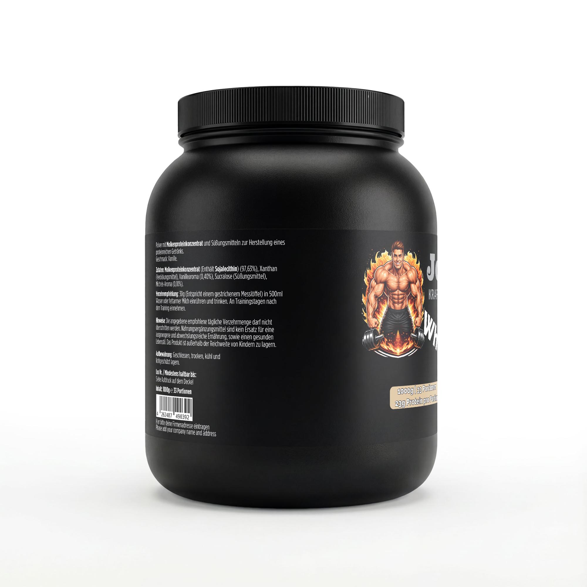 Premium Whey Protein Vanille – 1000g