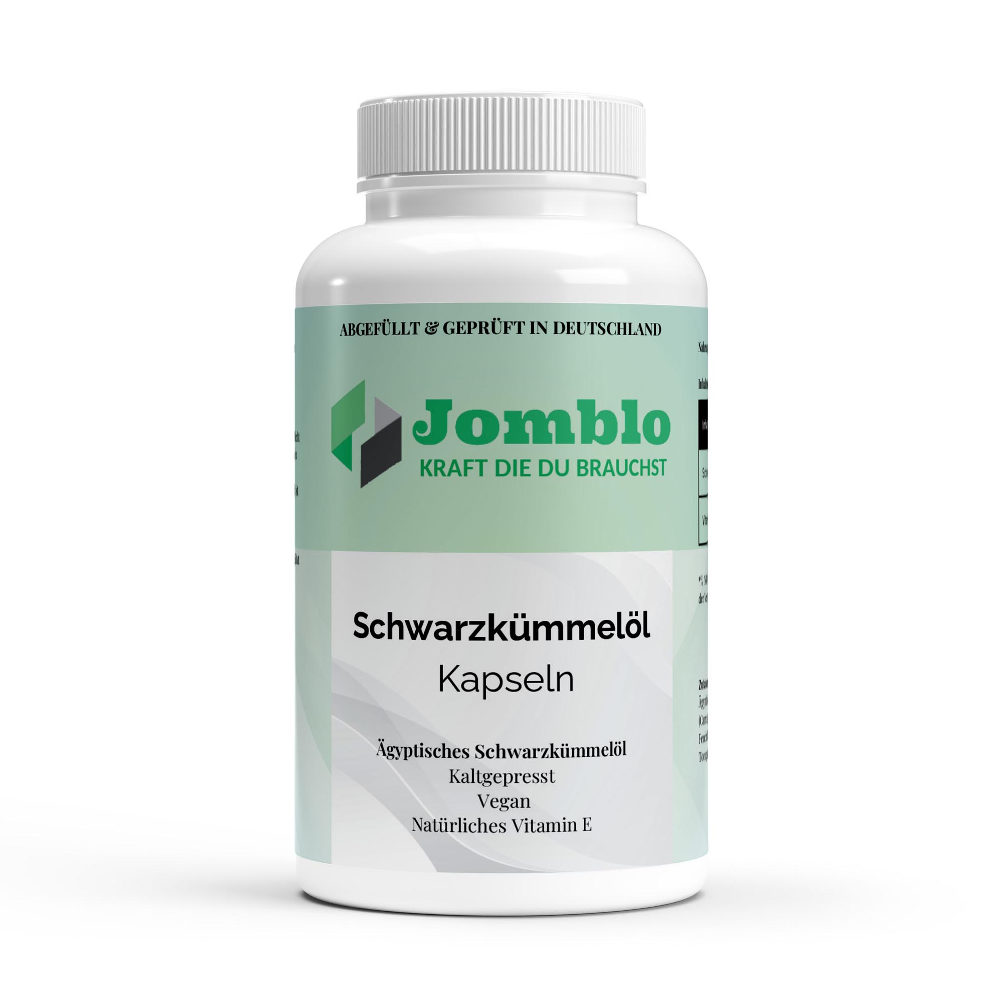 Ägyptisches Schwarzkümmelöl – 240 vegane Softgels