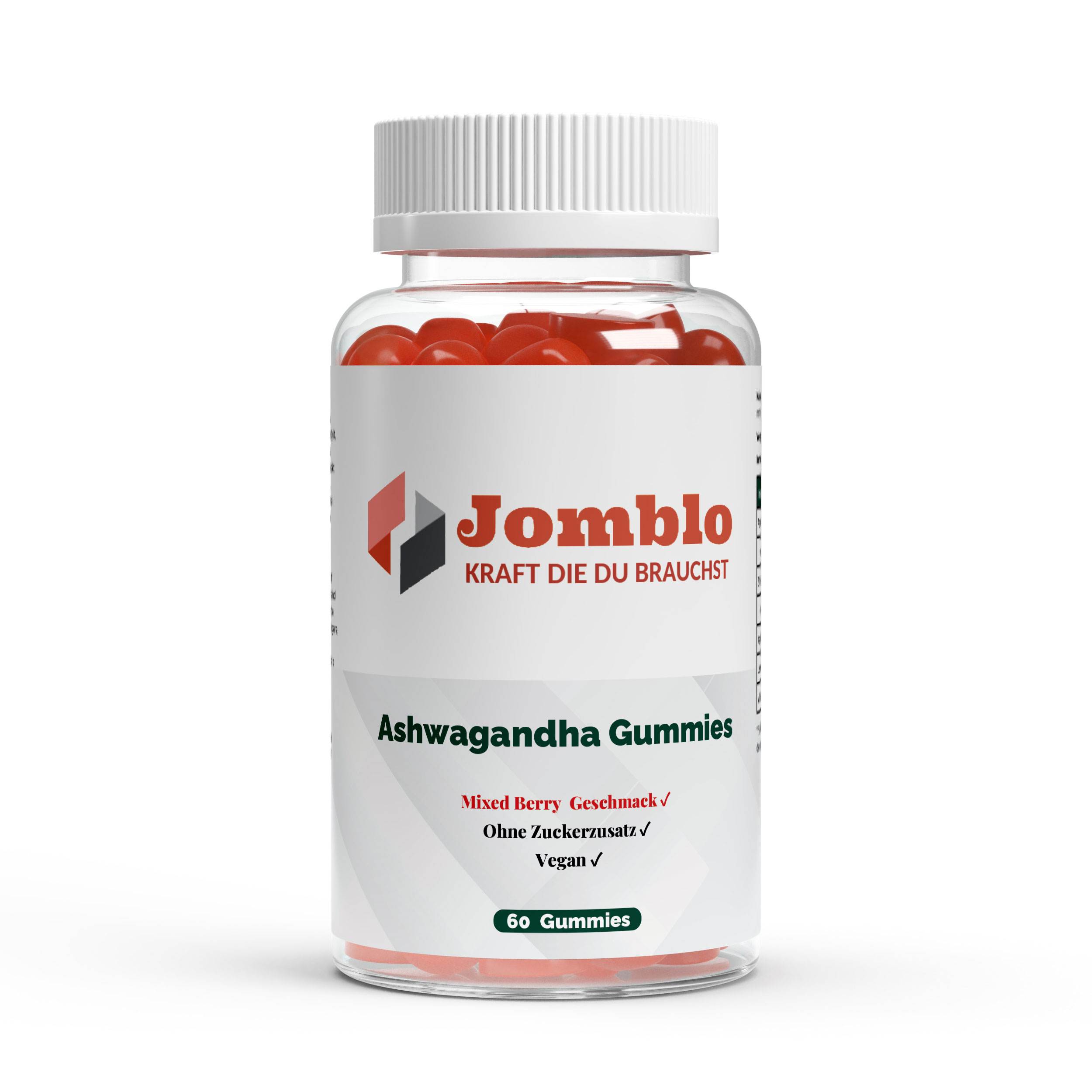 Premium Ashwagandha Gummies 300 + Vitamin B6 – 60 Stk