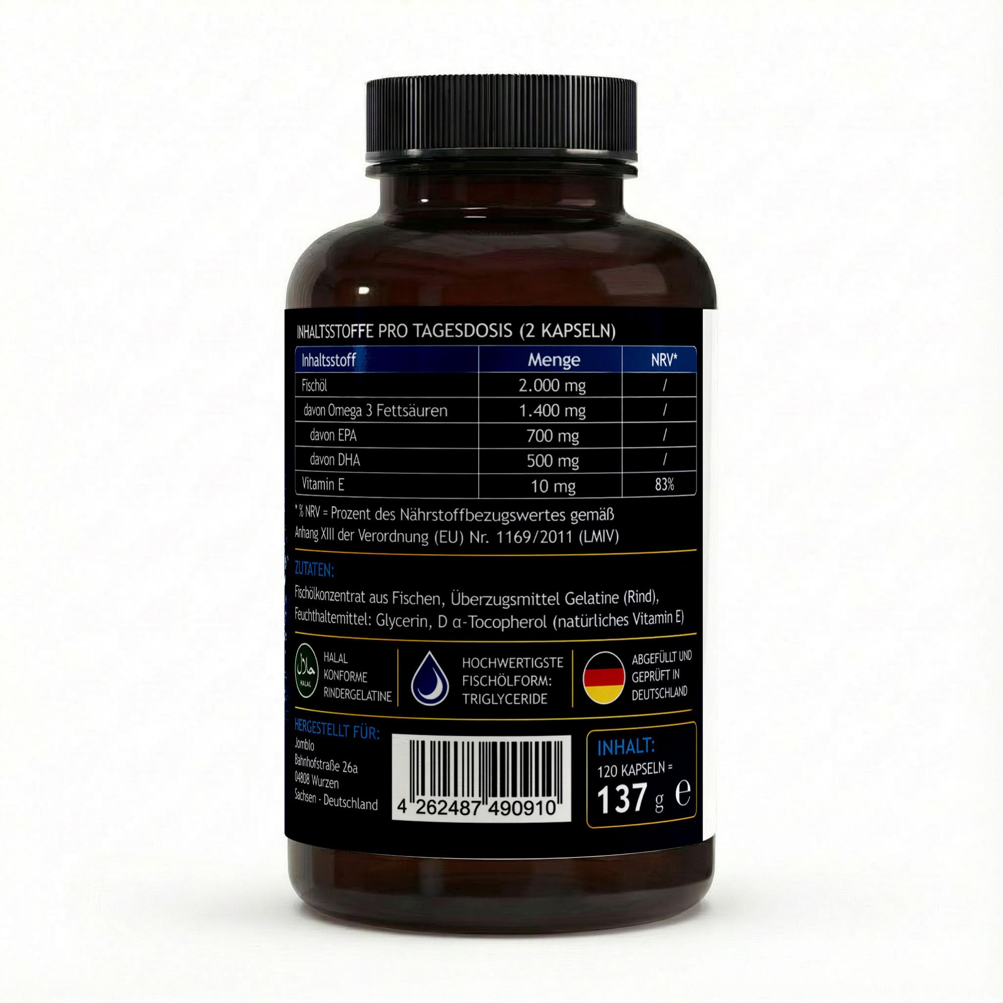 Omega 3 Max 35/25 – 120 Softgels