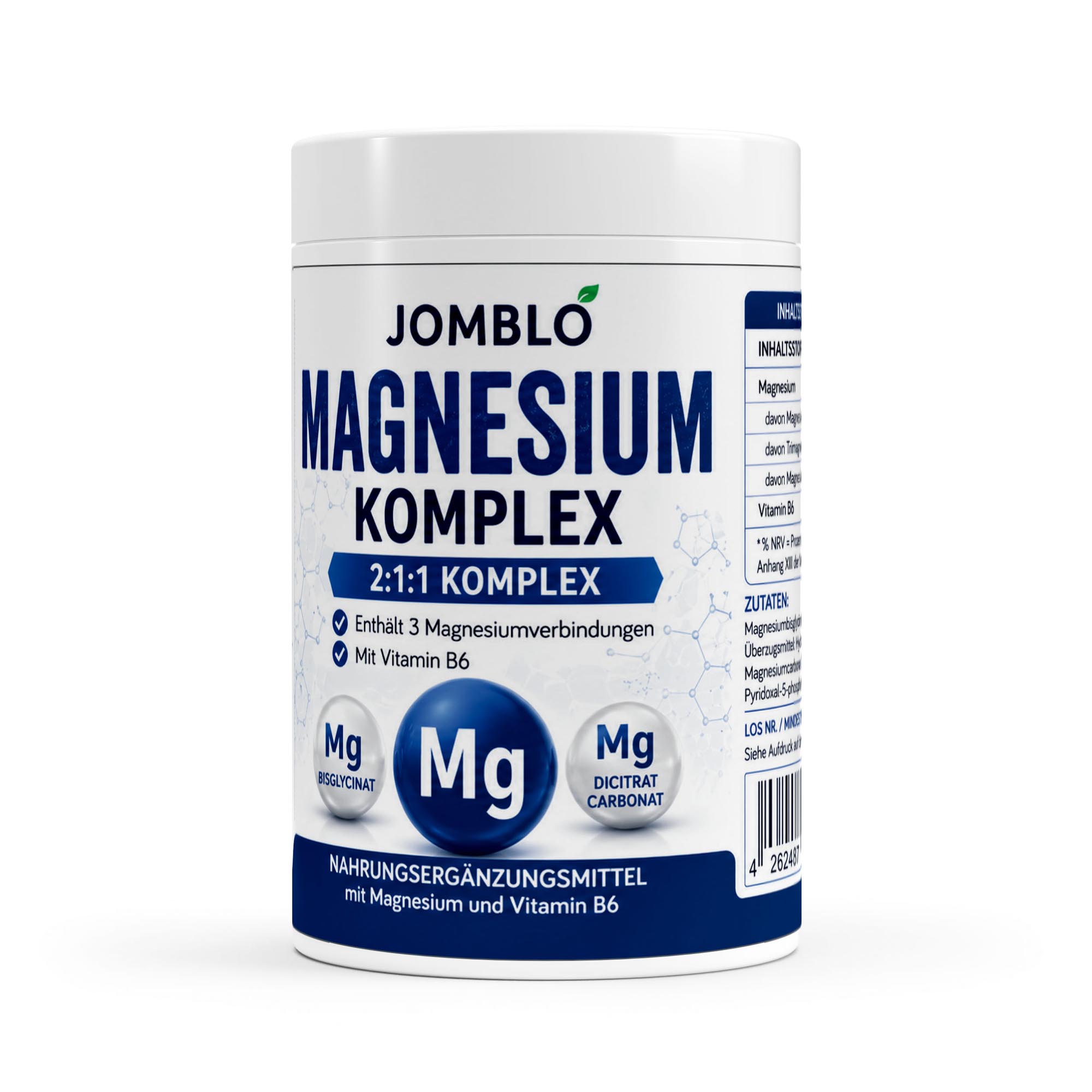 Magnesium Komplex + Vitamin B6 – 90 Kapseln