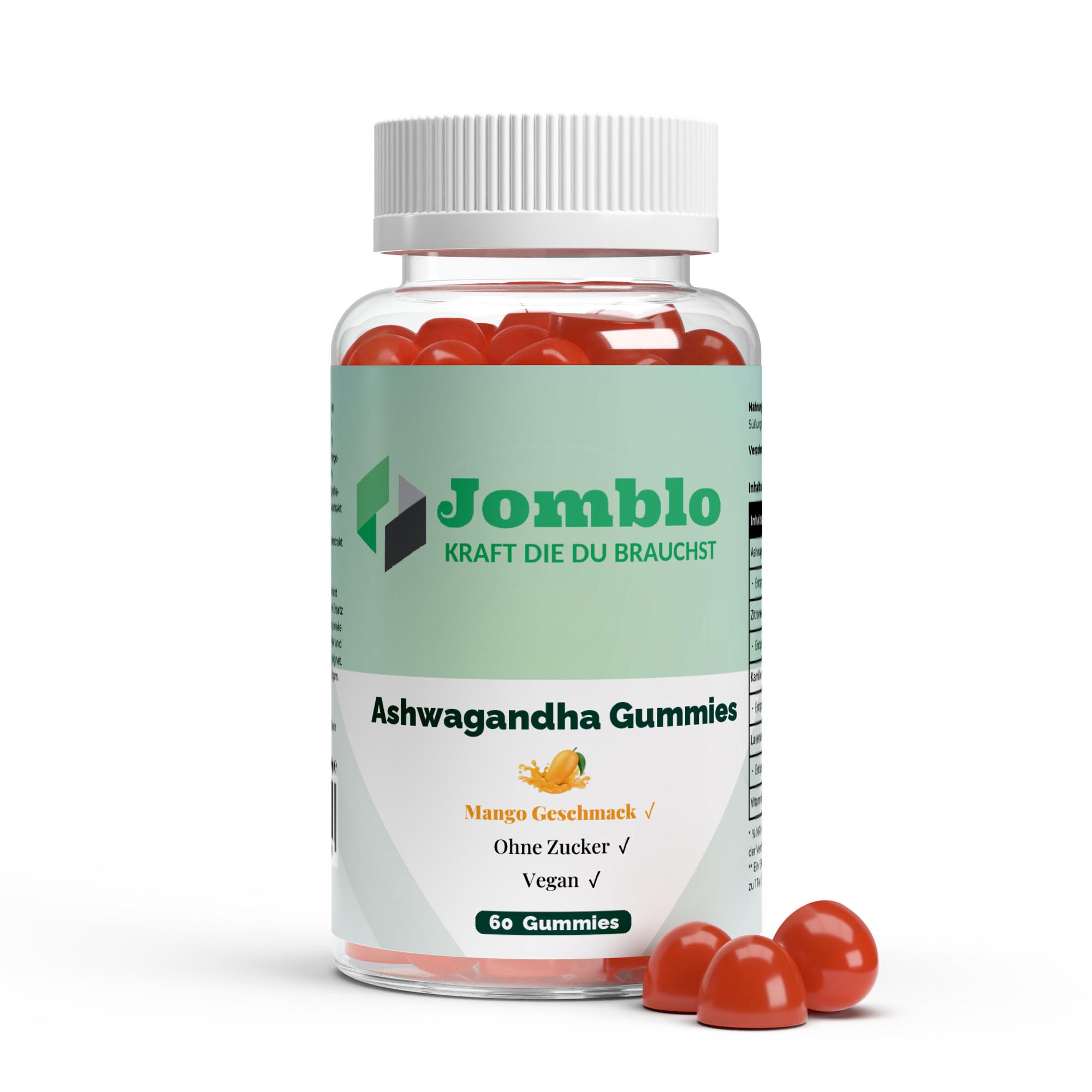 Ashwagandha + Vitamin B6 Gummies – 60 Stk.