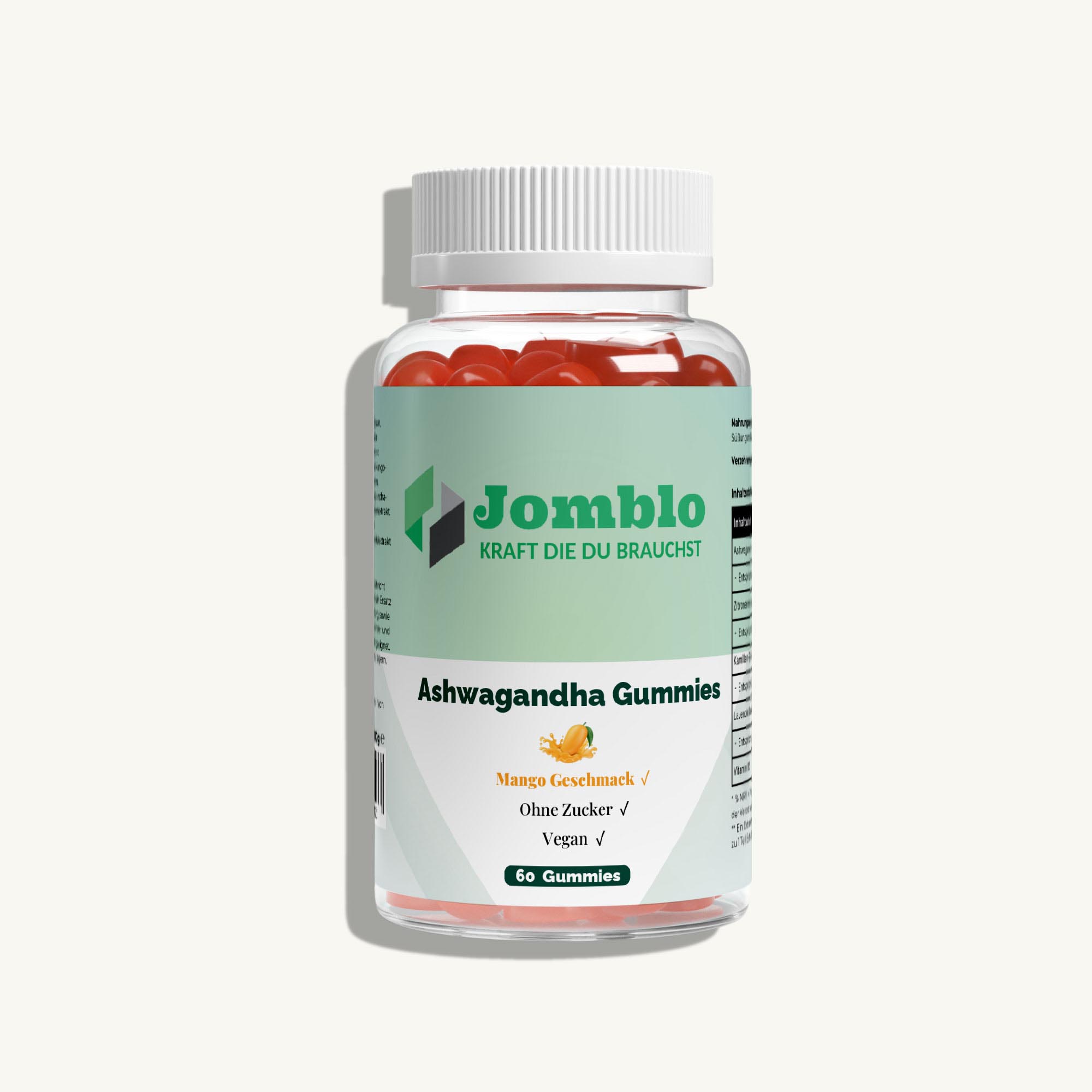 Ashwagandha + Vitamin B6 Gummies – 60 Stk.
