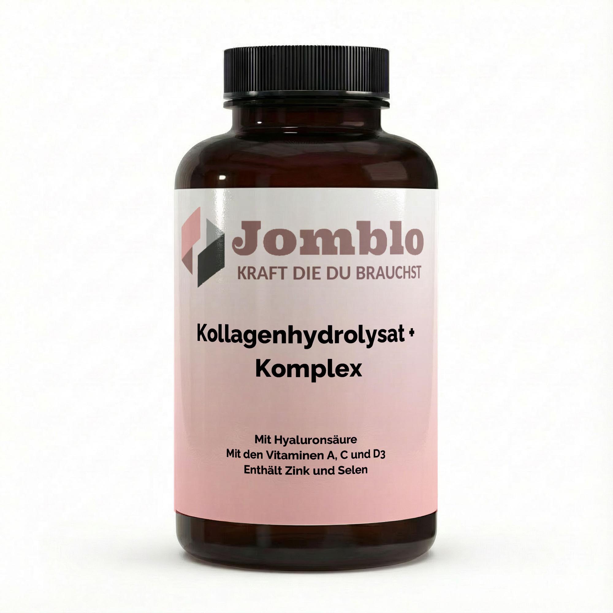 Premium Kollagenhydrolysat PLUS (3000-5000 DA ) – 180 Kapseln