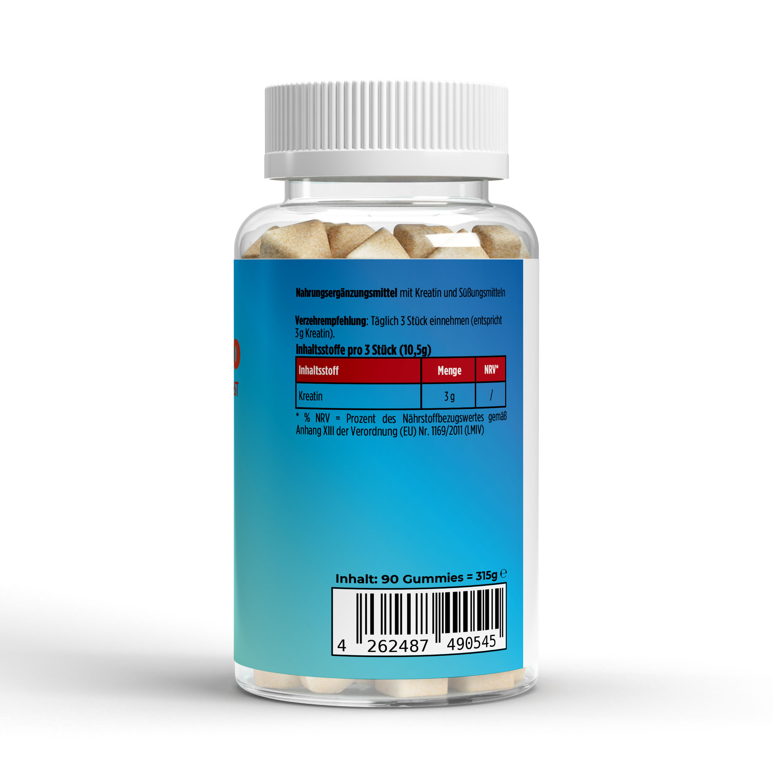 Kreatin Gummies – 90 Stk.