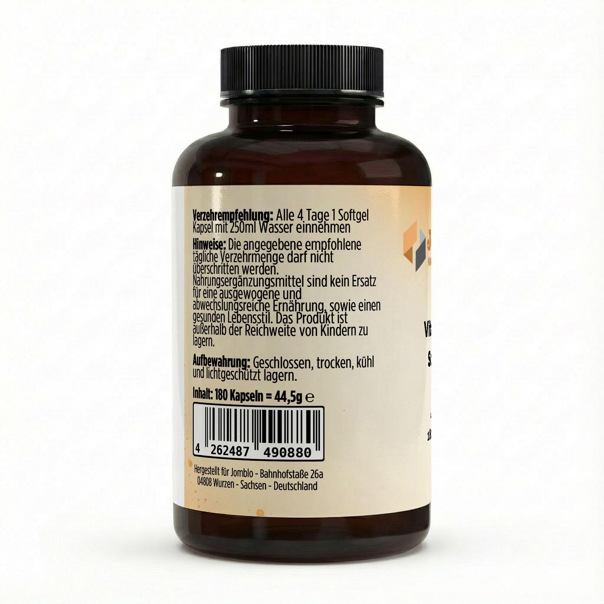 Vitamin D3 4.000 IE – 180 Softgels