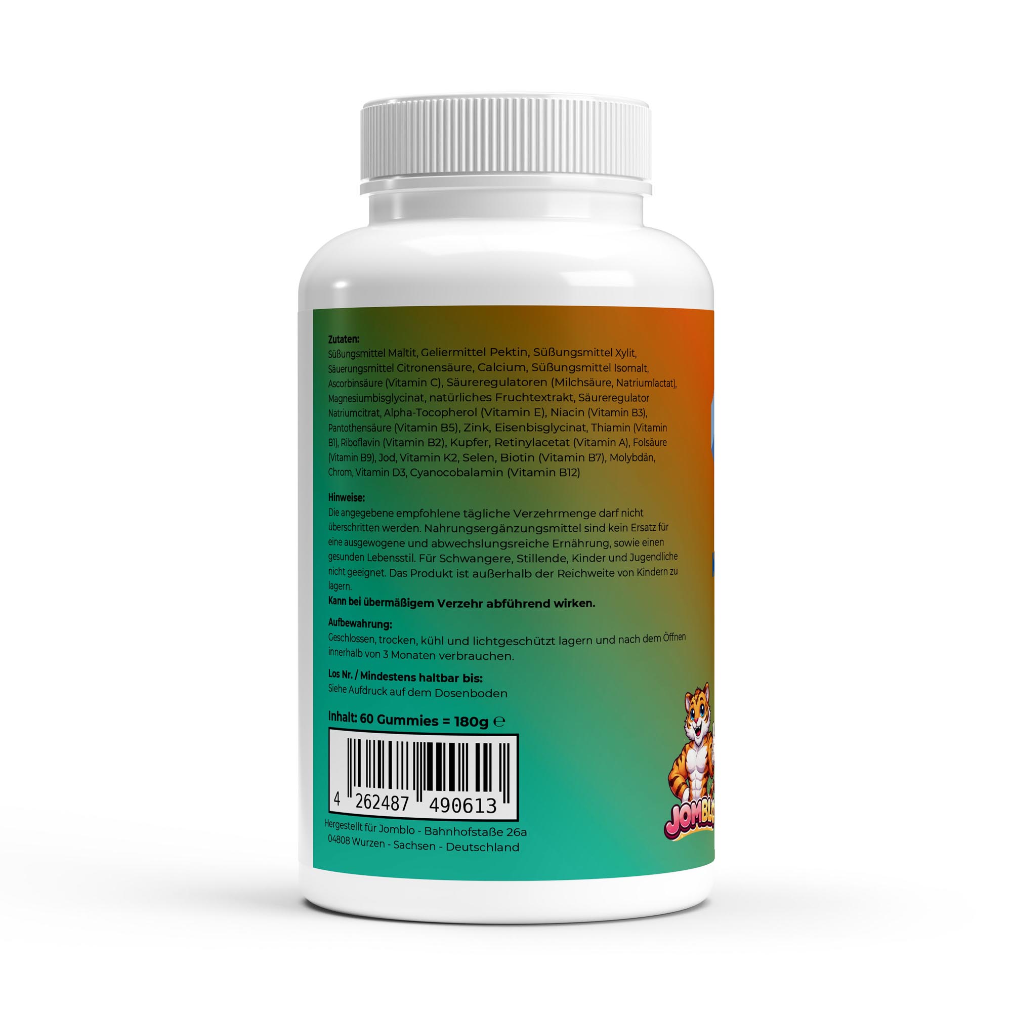 Premium Multivitamin + Mineral Gummies – 60 Stk.