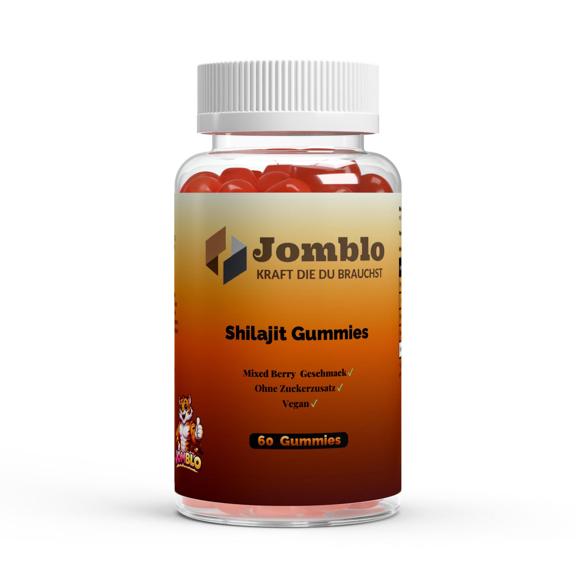 Premium Shilajit Gummies 1000 + Vitamin C,B6, B12 – 60 Stk