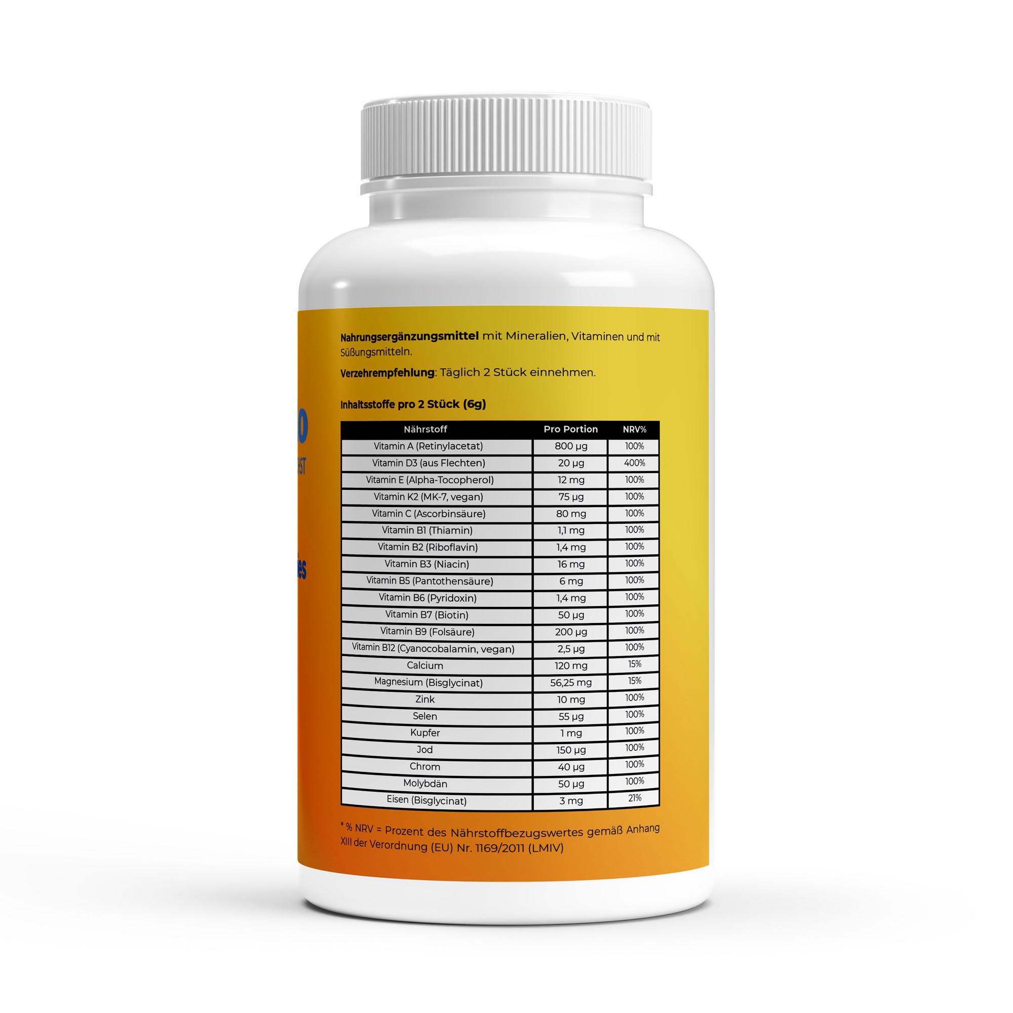 Premium Multivitamin + Mineral Gummies – 60 Stk.