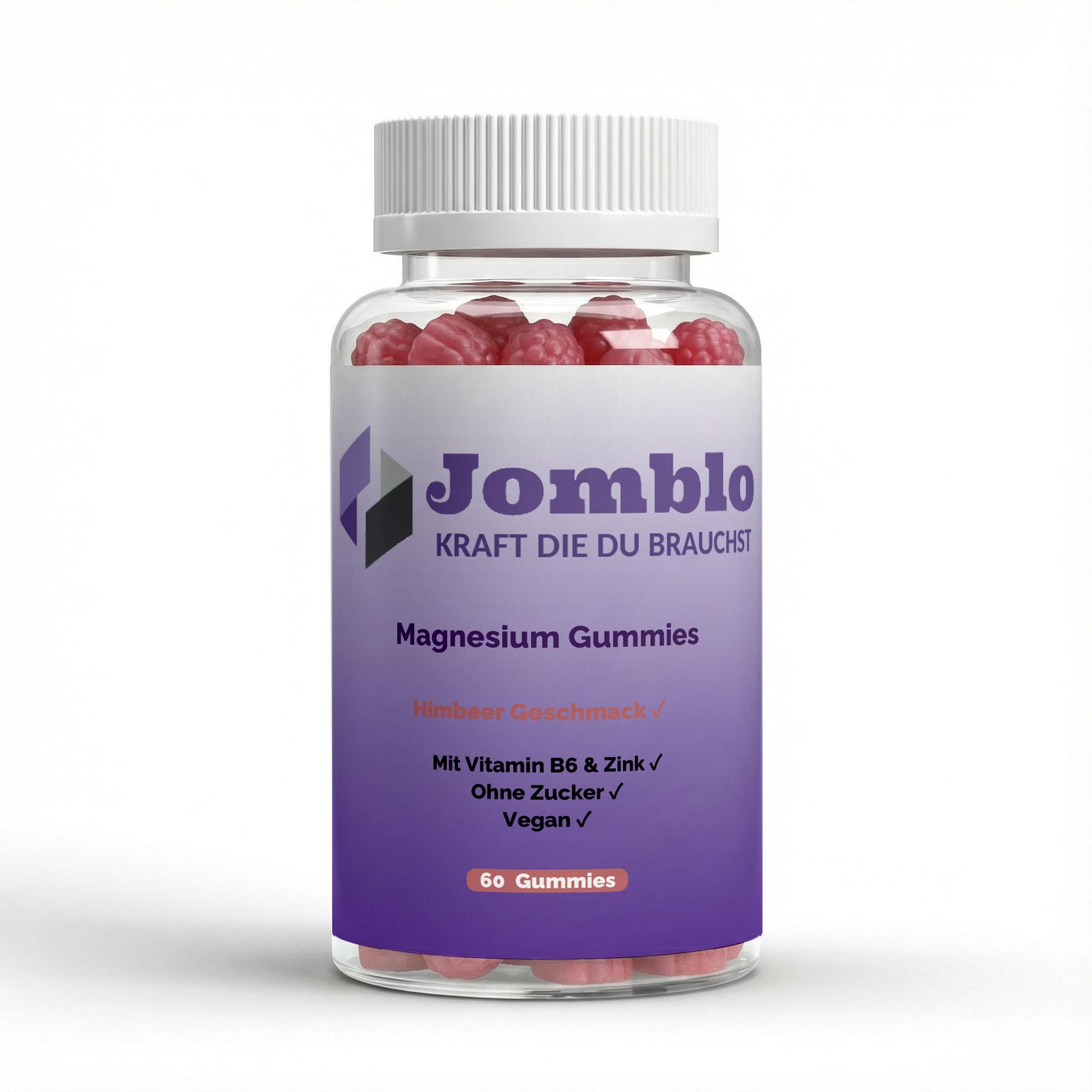 Magnesium + Zink + B6 Gummies – 60 Stk.